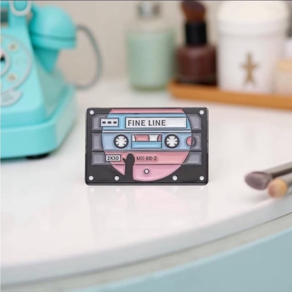 Pastel Enamel Retro Cassette Style Classic Cassette Tape Pin
Pin Collectible